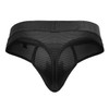 91211B Xtremen Men's Microfiber Thong Color Black
