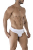91211B Xtremen Men's Microfiber Thong Color White