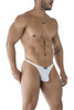 91214B Xtremen Men's Microfiber Thong Color White