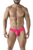 91227 Xtremen Men's Microfiber Briefs Color Fuchsia