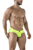 91227 Xtremen Men's Microfiber Briefs Color Neon Green