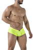 91228 Xtremen Men's Microfiber Trunks Color Neon Green