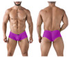 91228 Xtremen Men's Microfiber Trunks Color Purple