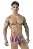 1828 Pikante Men's Abstract Trunks Color Purple