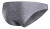 XSJ01 Justin+Simon Men's Classic Bikini Color Lurex Gray
