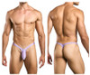 XSJBU02 Justin+Simon Men's Bulge Thong Color Lilac