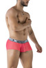 91237 Xtremen Men's Microfiber Trunks Color Fuchsia