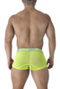 91237 Xtremen Men's Microfiber Trunks Color Neon Green