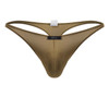 91238 Xtremen Men's Microfiber Thong Color Brown