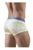 EW1770 ErgoWear Men's SLK SE Trunks Color Vanilla-Birds