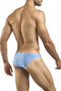 XSJ01 Justin+Simon Men's Classic Bikini Color Baby Blue
