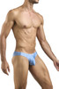 XSJ01 Justin+Simon Men's Classic Bikini Color Baby Blue