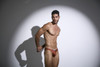 Men’s Classic Bikini Briefs – Sleek Comfortable Low-Rise Underwear (Ochre) by JUSTIN+SIMON