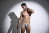 XSJ02 Justin+Simon Men's Classic G-String Color Baby Blue