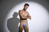 XSJ02 Justin+Simon Men's Classic G-String Color Baby Blue