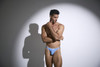XSJ03 Justin+Simon Men's Classic Thong Color Baby Blue
