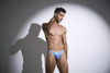 XSJ03 Justin+Simon Men's Classic Thong Color Baby Blue