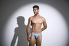XSJ03 Justin+Simon Men's Classic Thong Color Baby Blue
