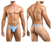 XSJ03 Justin+Simon Men's Classic Thong Color Baby Blue