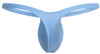 XSJBU02 Justin+Simon Men's Bulge Thong Color Peach Blue