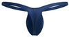 XSJBU02 Justin+Simon Men's Bulge Thong Color Peach Navy