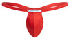 XSJBU02 Justin+Simon Men's Bulge Thong Color Peach Red