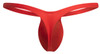 XSJBU02 Justin+Simon Men's Bulge Thong Color Peach Red