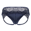 99312 CandyMan Men's Lace Jockstrap Color Navy