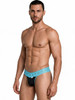 Men’s Lace Thong Lingerie – Sheer Sexy Underwear (Blue) by CandyMan
