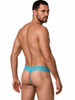 Men’s Lace Thong Lingerie – Sheer Sexy Underwear (Blue) by CandyMan