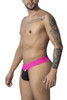 99370 CandyMan Men's Lace Thong Color Hot Pink