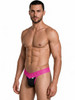 Men’s Lace Thong Lingerie – Sheer Sexy Underwear (Hot Pink) by CandyMan