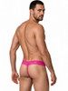 Men’s Lace Thong Lingerie – Sheer Sexy Underwear (Hot Pink) by CandyMan