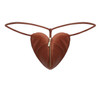 99892 CandyMan Men's Heart Thong Color Red