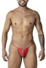 99892 CandyMan Men's Heart Thong Color Red