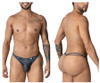 99899 CandyMan Men's Cowboy Thong Color Denim Black