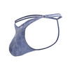 99899 CandyMan Men's Cowboy Thong Color Denim Blue