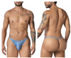 99899 CandyMan Men's Cowboy Thong Color Denim Blue