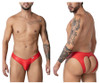 Men’s Heart Cutout Open Back Briefs – Sexy Lingerie Underwear (Red) by CandyMan