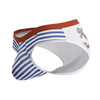 99918 CandyMan Men's Sailor Briefs Color Blue-White