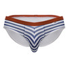 99918 CandyMan Men's Sailor Briefs Color Blue-White