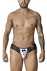 99919 CandyMan Men's Tuxedo Briefs Color Black-White