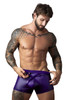 152-302 MalePower Men's Eggplant Crossover Short Color Plum