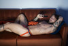 349-299 MalePower Men's Soo Cumfy Jockstrap Color Orange