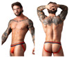 349-299 MalePower Men's Soo Cumfy Jockstrap Color Orange