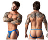 388-11C MalePower Men's Fishnet Jockstrap Color Royal
