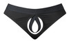 Men’s Open Ended Thong – Sleek Sexy Minimalist Underwear (Black) by MalePower