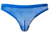 441-11C MalePower Men's Fishnet Bong Thong Color Royal