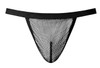 449-11C MalePower Men's Fishnet G-String Color Black