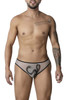 99871 CandyMan Men's Egyptian Briefs Color Nude-Black